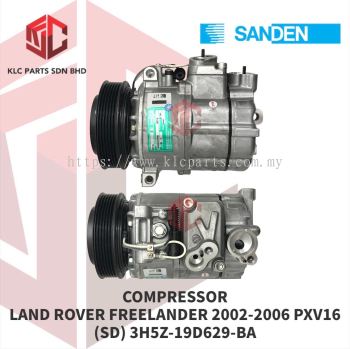 COMPRESSOR LAND ROVER FREELANDER 2002-2006 6PK PXV16 3LEG (SD) 3H5Z-19D629-BA 