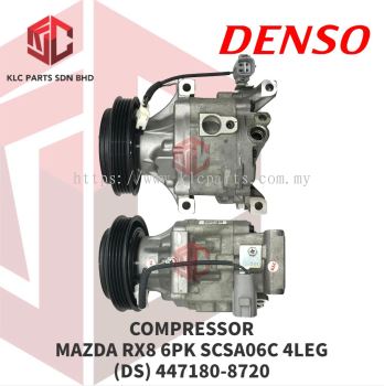 COMPRESSOR MAZDA RX8 6PK SCSA06C 4LEG (DS) 447180-8720