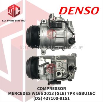 COMPRESSOR MERCEDES W166 2013 (GLE) 7PK 6SBU16C 3LEG 4PIN (DS) 437100-9151 / DCP17181