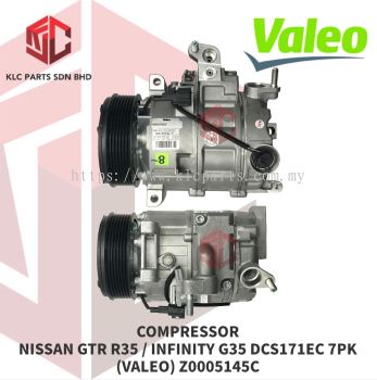 COMPRESSOR NISSAN GTR35 / INFINITY G35  DCS171EC 7PK (VALEO) Z0005145C