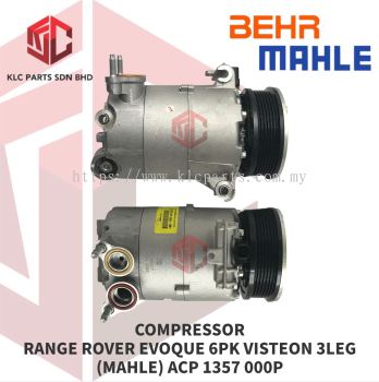 COMPRESSOR RANGE ROVER EVOQUE / FREELANDER 6PK VISTEON 3L (MAHLE) ACP 1357 000P