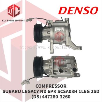 COMPRESSOR SUBARU LEGACY ND 6PK SCSA08H 1LEG 2SD 105MM (DS) 447280-3260 