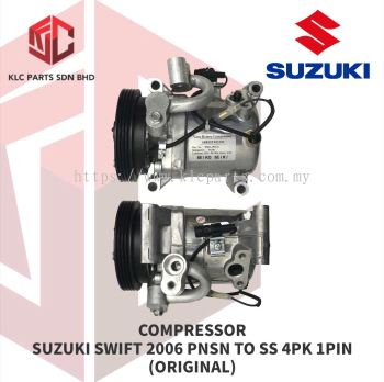 COMPRESSOR SUZUKI SWIFT 2006 PNSN TO SS 4PK 4LEG 1PIN 111MM (ORIGINAL) 