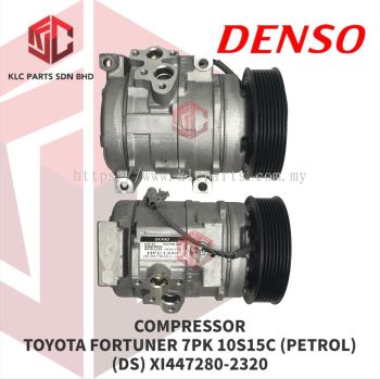 COMPRESSOR TOYOTA FORTUNER 7PK 10S15C 4LEG (PETROL)(DS) XI447280-2320 