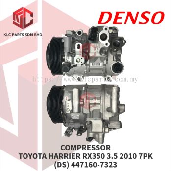 COMPRESSOR TOYOTA HARRIER RX350 3.5 2010 7PK TSB19C 4LEG (DS) 447160-7323 