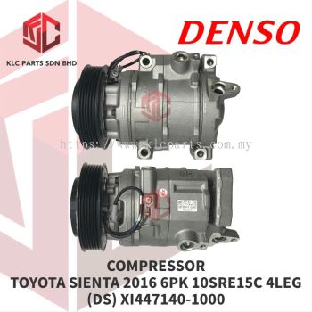 COMPRESSOR TOYOTA SIENTA 2016 6PK 10SRE15C 4LEG (DS) XI447140-1000