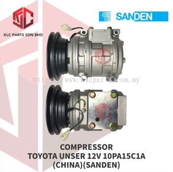 COMPRESSOR TOYOTA UNSER 12V 10PA15C 1A (CHINA)(SANDEN) TU1444N