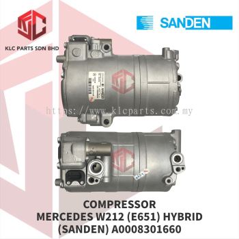 COMPRESSOR MERCEDES W212 (E651) HYBRID (SANDEN) A0008301660 / SHS-33L4150