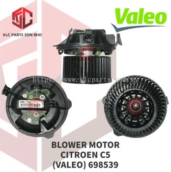 BLOWER MOTOR CITROEN C5 W/WHEEL 2PIN (VALEO) 698539 