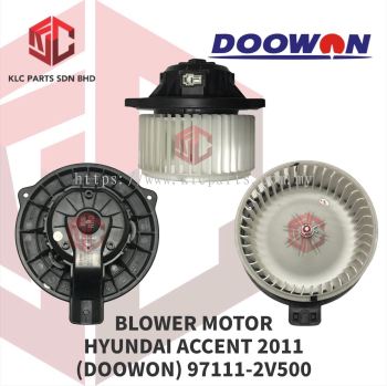 BLOWER MOTOR HYUNDAI ACCENT 2011 W/WHEEL (DOOWON) 97111-2V500 