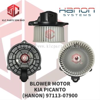 BLOWER MOTOR KIA PICANTO W/WHEEL (HANON) 97113-07900