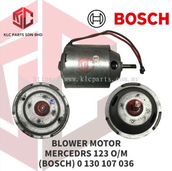 BLOWER MOTOR MERCEDES 123 O/M W/O WHEEL (BOSCH) 0 130 107 036