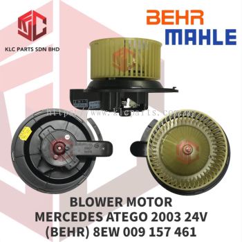 BLOWER MOTOR MERCEDES ATEGO 2003 24V (BEHR) 8EW 009 157 461