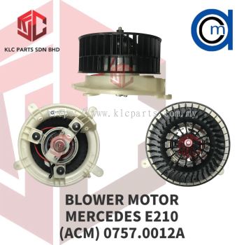 BLOWER MOTOR MERCEDES E210 W/WHEEL (3842)(ACM) 0757.0012A / 2118301008