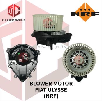 BLOWER MOTOR FIAT ULYSSE 4PIN LEFT W/REGULATOR & WHEEL (NRF) 8EW 009 159 391