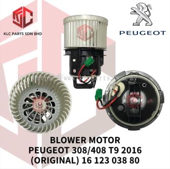 BLOWER MOTOR PEUGEOT 308 / 408 T9 2016 (ORIGINAL) 16 123 038 80