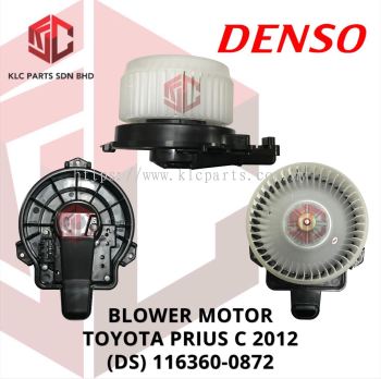 BLOWER MOTOR TOYOTA PRIUS C 2012 W/WHEEL & REGULATOR 3PIN (DS) 116360-0872