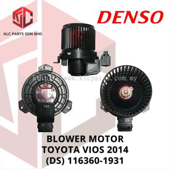 BLOWER MOTOR TOYOTA VIOS 2014 W/WHEEL (DS) 116360-1931