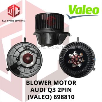 BLOWER MOTOR  AUDI Q3 2PIN W/WHEEL (VALEO) 698810