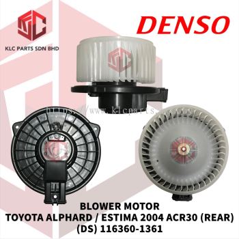 BLOWER MOTOR TOYOTA ALPHARD / ESTIMA 2004 ACR30 W/WHEEL (REAR)(DS) 116360-1361