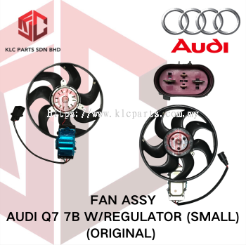 FAN ASSY AUDI Q7 7B W/REGULATOR (SMALL)(ORIGINAL)