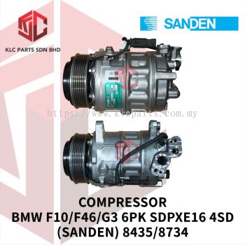 COMPRESSOR BMW F10/F46/G30 6PK SDPXE16 4SD (SANDEN) 8435/8734