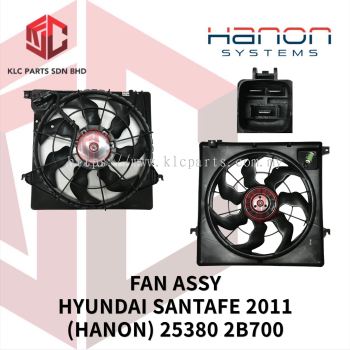 FAN ASSY HYUNDAI SANTAFE 2011 (HANON) 25380 2B700