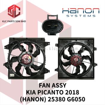 FAN ASSY KIA PICANTO 2018 7BLADE (HANON) 25380 G6050