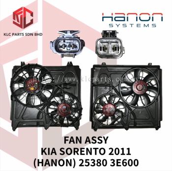 FAN ASSY KIA SORENTO 2011 (HANON) 25380 3E600