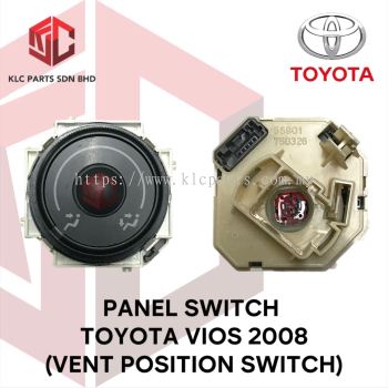 PANEL SWITCH TOYOTA VIOS 2008 (BLACK)(VENT POSITION SWITCH)