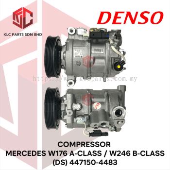 COMPRESSOR MERCEDES W176 A-CLASS / W246 B-CLASS / W117 CLA / X156 GLA 5PK 6SES14C 3LEG 2PIN (DS) 447150-4483