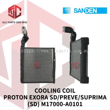 COOLING COIL PROTON EXORA SD / PREVE / SUPRIMA (SANDEN) M1700-A0101 / M1992-71040