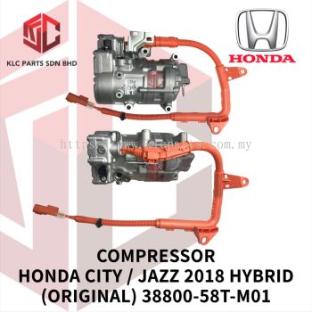 COMPRESSOR HONDA CITY / JAZZ 2018 HYBRID (ORIGINAL) 38800-58T-M01