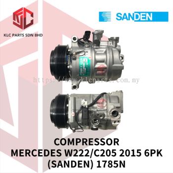 COMPRESSOR MERCEDES W222/C205 2015 6PK PXC14 3PIN 3LEG (DIESEL)(SANDEN) 1785N / A 000 830 3902