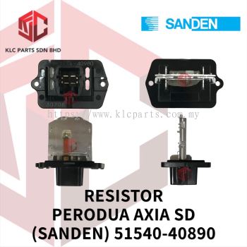 RESISTOR PERODUA AXIA SD 4PIN (SANDEN) 51540-40890