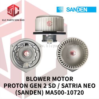 BLOWER MOTOR PROTON GEN 2 SD / SATRIA NEO / PERSONA W/WHEEL (SANDEN) MA500-10720