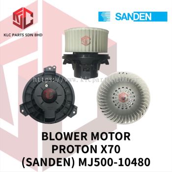 BLOWER MOTOR PROTON X70  W/WHEEL (SANDEN) MJ500-10480