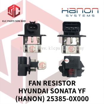 FAN RESISTOR HYUNDAI SONATA YF 2PIN (HANON) 25385-0X000