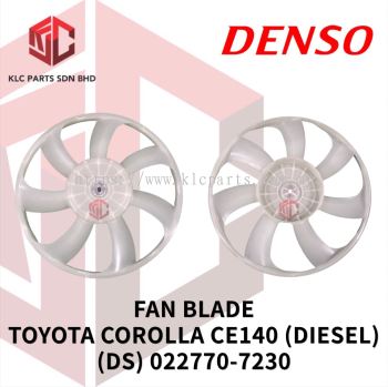 FAN BLADE TOYOTA COROLLA CE140 7B (DIESEL)(DS) 022770-7230