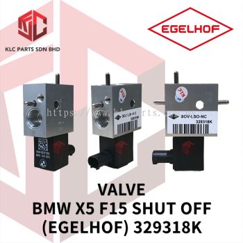 VALVE BMW X5 F15 SHUT OFF (EGELHOF) 329318