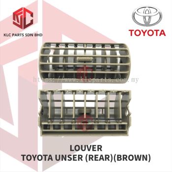 LOUVER TOYOTA UNSER (BROWN)(REAR)