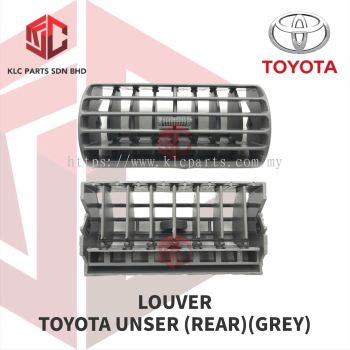 LOUVER TOYOTA UNSER (GREY)(REAR)