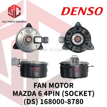 FAN MOTOR MAZDA 6 4PIN (SOCKET)(DS) 168000-8780