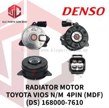 RADIATOR MOTOR TOYOTA VIOS N/M 4PIN WIRE (MDF)(DS) AE168000-7610