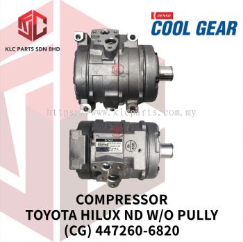 COMPRESSOR TOYOTA HILUX ND 10S15C W/O PULLY (CG) 447260-6820