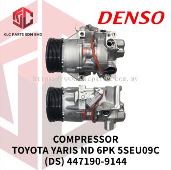 COMPRESSOR TOYOTA YARIS ND 5SEU09C 6PK (DS) 447190-9144