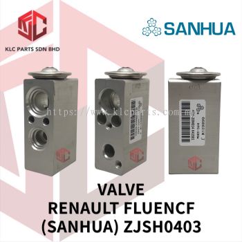 VALVE RENAULT FLUENCF (SANHUA) ZJSH0403