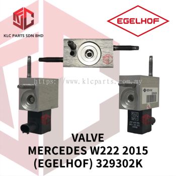 VALVE MERCEDES W222 2015 SHUT OFF (3 SCREW)(EGELHOF) 329302K