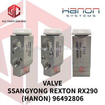 VALVE SSANGYONG REXTON RX290 (HANON) 96492806