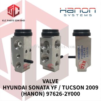 VALVE HYUNDAI SONATA YF / TUCSON 2009 / SANTAFE 2018 (NUT)(HANON) 97626-2Y000/3R000/C6000